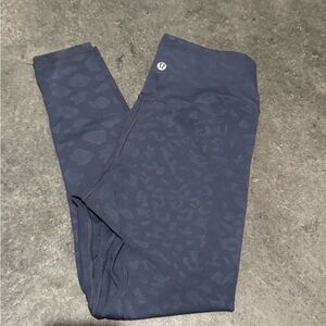 lululemon athletica Kids Dark Blue Patterned Leggings